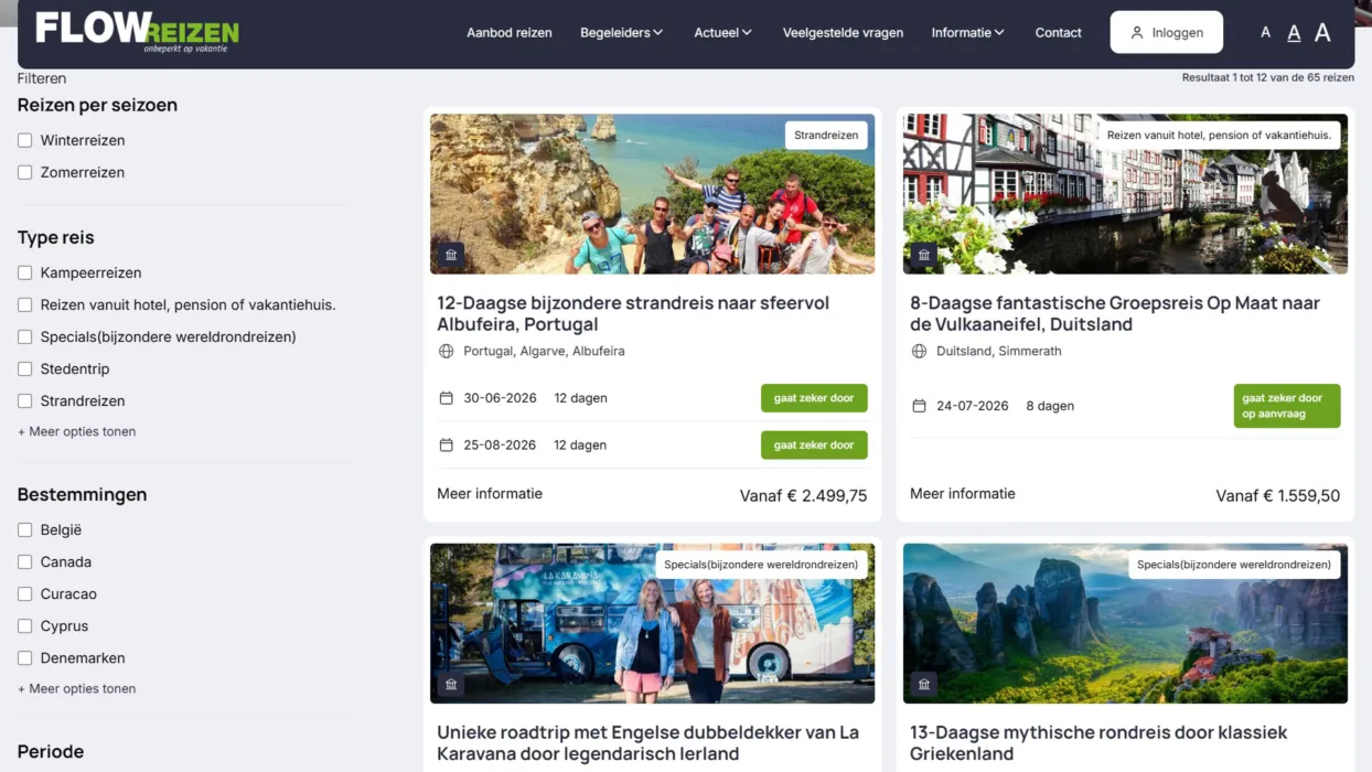 Voorbeeld nieuwe website 2